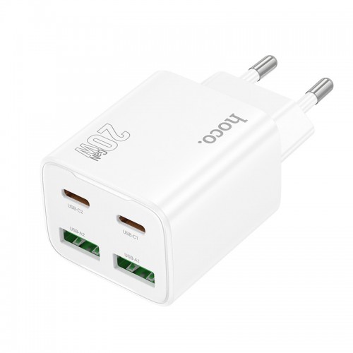 СЗУ Hoco N55 Fundador PD20W four-port (2USB-A/2C)
