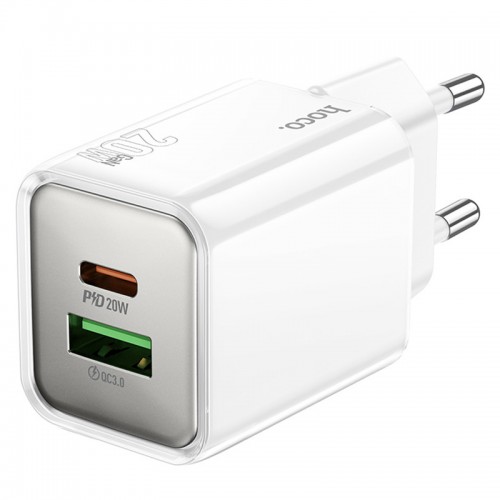 СЗУ Hoco N46 Glorious PD20W+QC3.0 (1USB-A/1C)