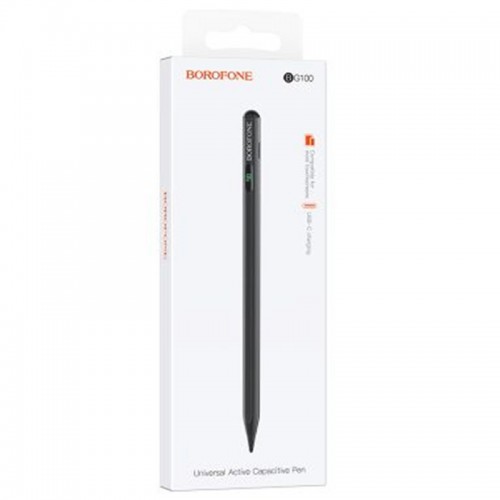 Стилус Borofone BG100 Universal active capacitive pen with digital display