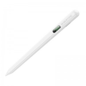 Стилус Borofone BG101 Active capacitive pen with digital display for iPad