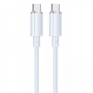 Дата кабель Borofone BX112 Lemon Type-C to Type-C 60W (1m)