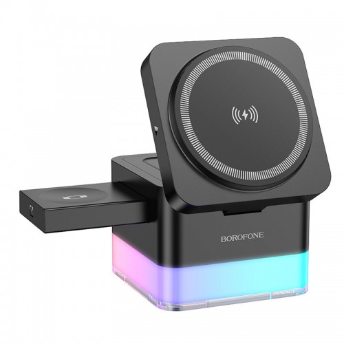 БЗУ Borofone BQ34 Square 3in1 15W
