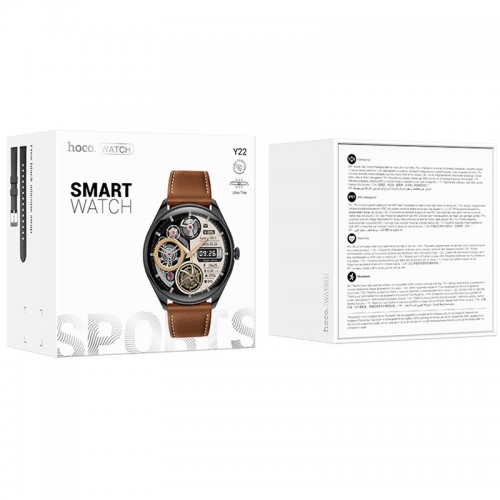 Смарт-часы Hoco Smart Watch Y22 Amoled Smart sports watch (call version)