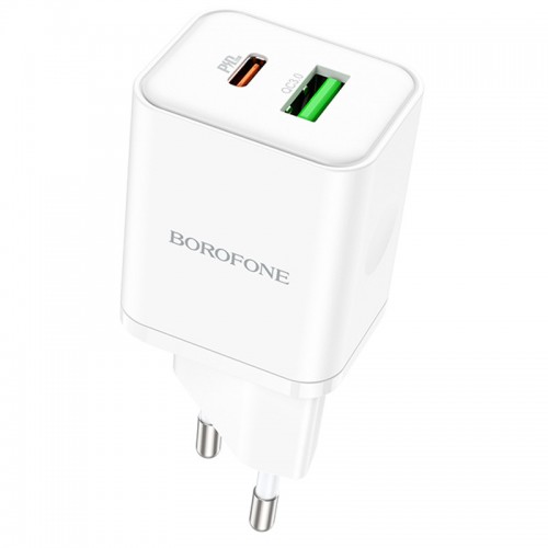 СЗУ Borofone BN7 PD20W+QC3.0 (1USB-A/1C)
