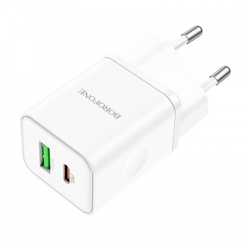 СЗУ Borofone BN7 PD20W+QC3.0 (1USB-A/1C)