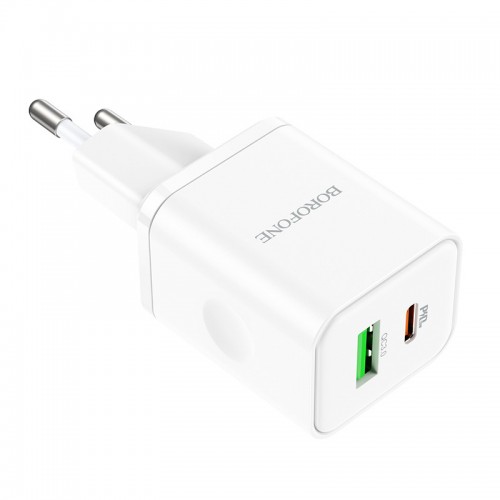 СЗУ Borofone BN7 PD20W+QC3.0 (1USB-A/1C)