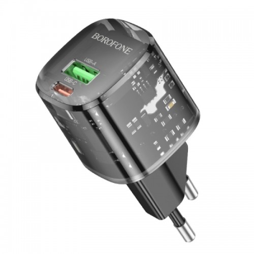 СЗУ Borofone BN17 Sunlight PD20W+QC3.0 (1USB-A/1C)