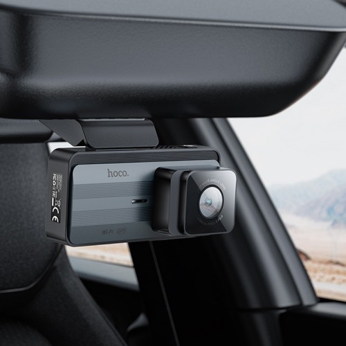 Видеорегистратор Hoco DV12 2K display + GPS (with rear camera)
