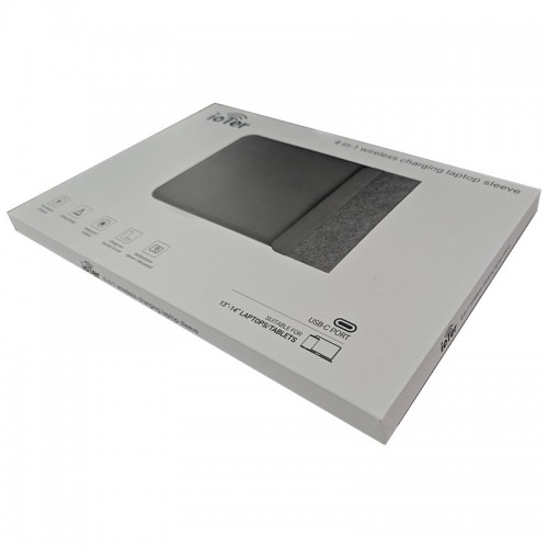 Подставка-чехол для ноутбука STAND S100 с БЗУ 4in1 15W (13-14'')