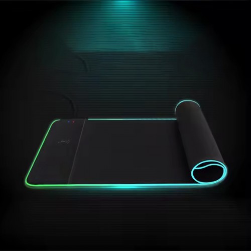 Игровая поверхность (коврик) STAND JD-S60 с БЗУ 15W LED+RGB (800*300*6mm)