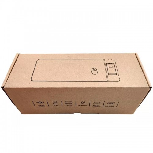 Игровая поверхность (коврик) STAND JD-S8 с БЗУ 15W LED+RGB (780*300*4mm)