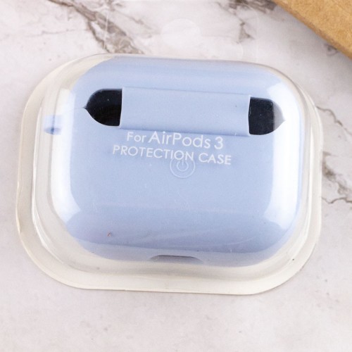 Силиконовый футляр с микрофиброй для наушников Airpods 4