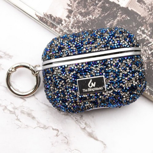 TPU чехол Bling World Rock Diamond для наушников AirPods 4
