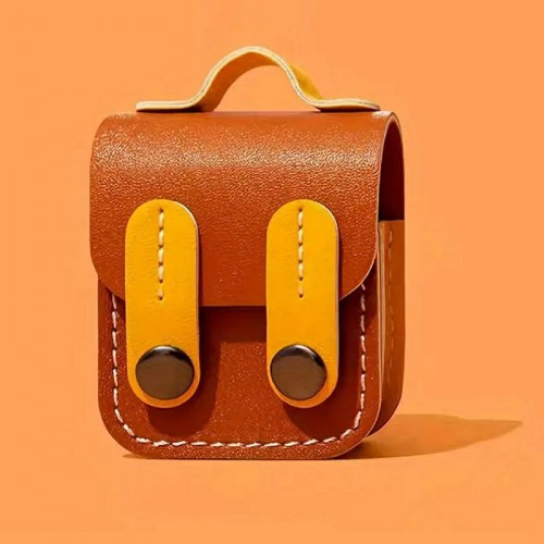 Кожаный футляр Briefcase для наушников AirPods 1/2
