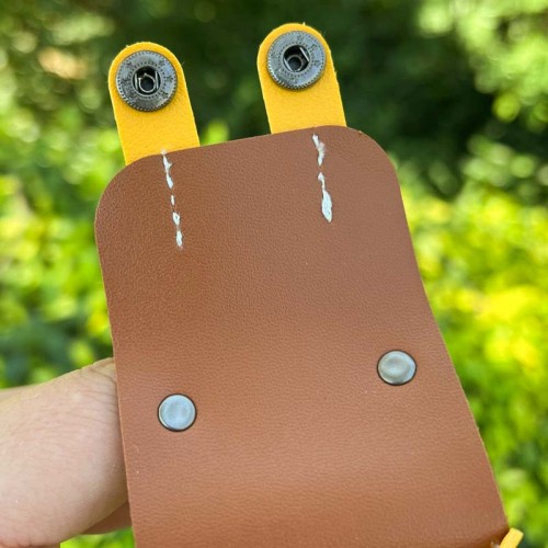 Кожаный футляр Briefcase для наушников AirPods 1/2