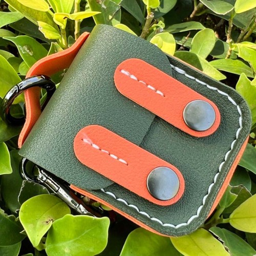 Кожаный футляр Briefcase для наушников AirPods 1/2