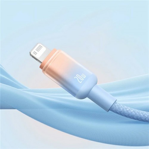 Дата кабель Baseus Discolor Series Fast Charging Type-C to Lightning 20W (2m) (P10374901)