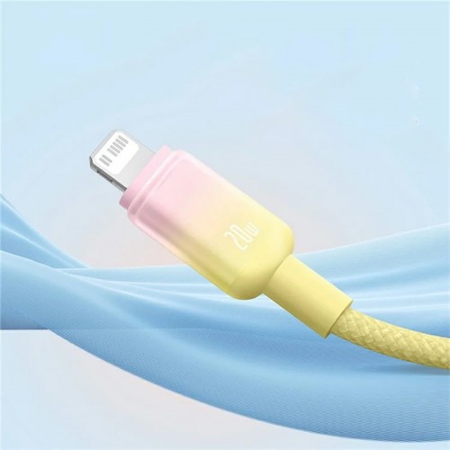 Дата кабель Baseus Discolor Series Fast Charging USB to Lightning 2.4A (1m) (P10374900)
