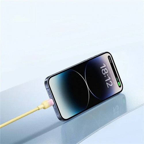 Дата кабель Baseus Discolor Series Fast Charging USB to Lightning 2.4A (1m) (P10374900)
