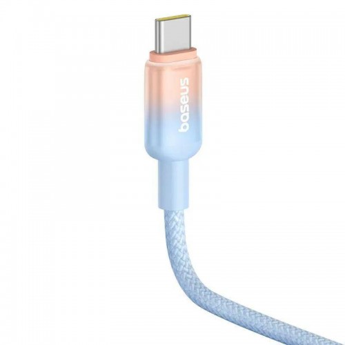 Дата кабель Baseus Discolor Series Fast Charging Type-C to Type-C 100W (1m) (P10374902)