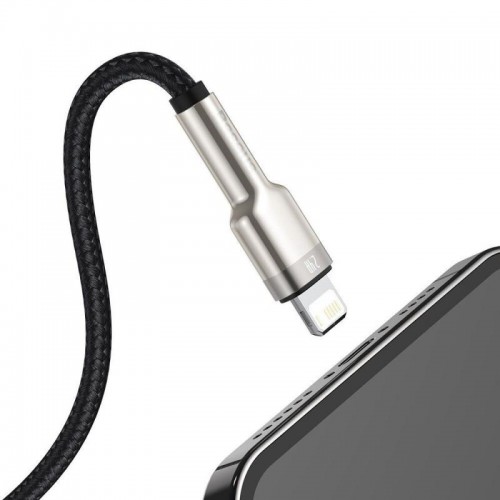 Дата кабель Baseus Cafule Series Metal USB to Lightning 2.4A (2m) (CALJK-B0)
