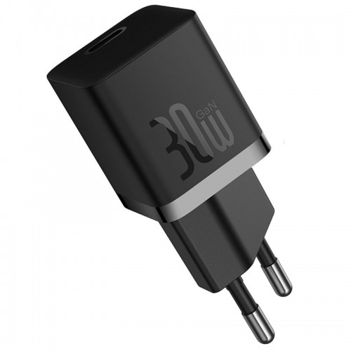 СЗУ Baseus GaN5 Fast Charger (mini) 30W (1USB-C) + кабель Type-C to Type-C (P10110902)