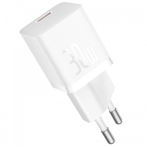 СЗУ Baseus GaN5 Fast Charger (mini) 30W (1USB-C) + кабель Type-C to Type-C (P10110902)