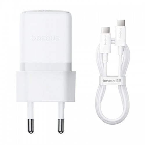 МЗП Baseus Palm Fast Charger 30W (1USB-C) + кабель Type-C to Type-C (P10111605113-01)