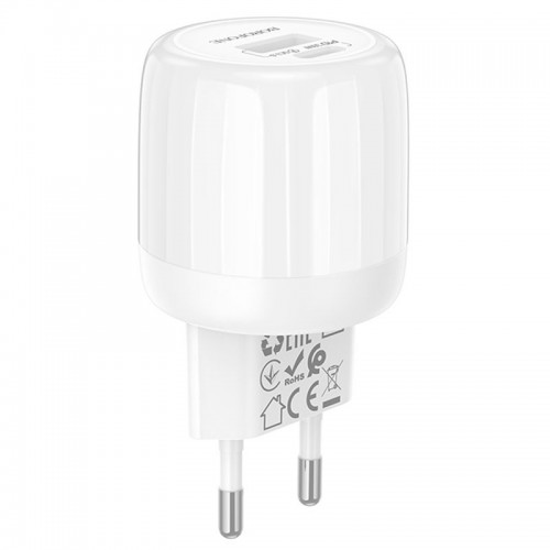 СЗУ Borofone BA94A Lustrous PD30W+QC3.0 (1USB-A/1C)
