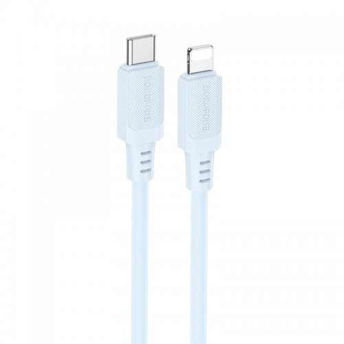 Дата кабель Borofone BX115 Lotto Type-C to Lightning 27W (1m)