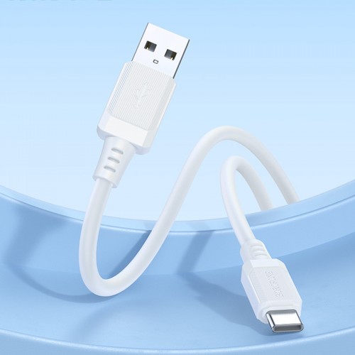 Дата кабель Borofone BX115 Lotto USB to Type-C 3A (1m)