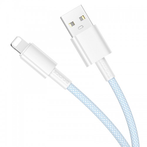 Дата кабель Borofone BX117 Source USB to Lightning 2.4A (1m)