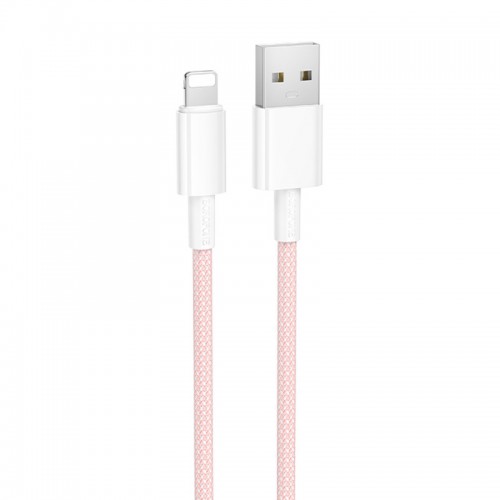 Дата кабель Borofone BX117 Source USB to Lightning 2.4A (1m)