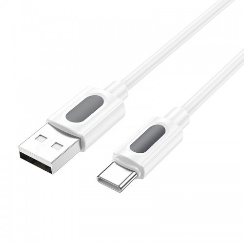 Дата кабель Borofone BX114 Structure USB to Type-C 3A (1m)