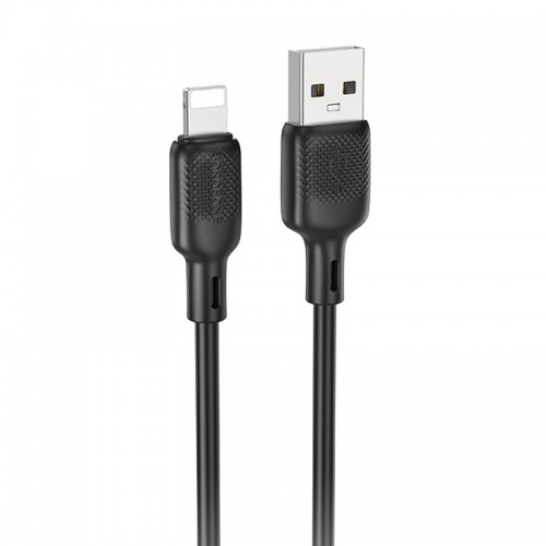 Дата кабель Borofone BX113 Lenny USB to Lightning 2.4A (2m)