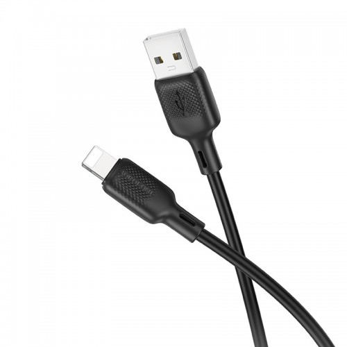 Дата кабель Borofone BX113 Lenny USB to Lightning 2.4A (2m)