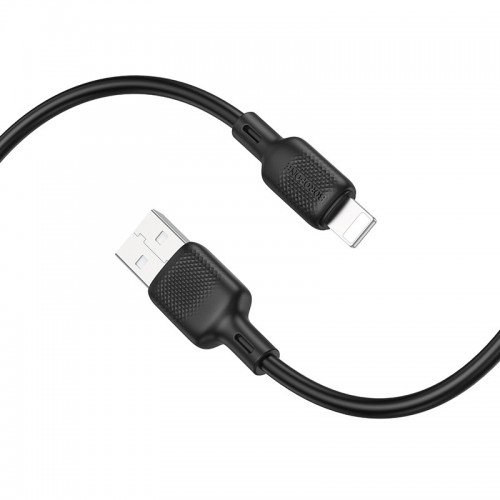 Дата кабель Borofone BX113 Lenny USB to Lightning 2.4A (2m)