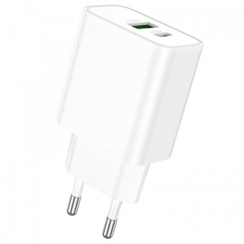 СЗУ Borofone BA88A Navy PD20W+QC3.0 (1USB-A/1C)