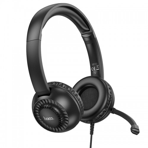 Накладные наушники Hoco W112 Pures (3.5mm/1.8m)