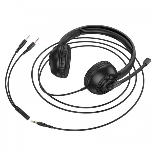 Накладные наушники Hoco W112 Pures (3.5mm/1.8m)
