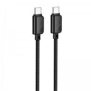 Дата кабель Hoco X113 Beneficio Type-C to Type-C 60W (1m)