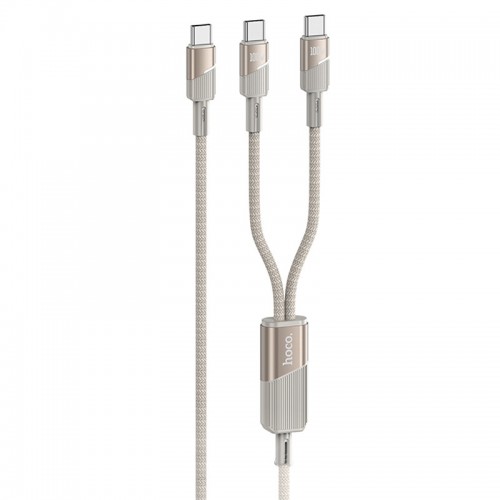 Дата кабель Hoco U139 Type-C to Type-C/Type-C 100W (1.2m)