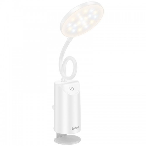 Настольная LED лампа Hoco HX10 Clip table lamp (1200mAh)