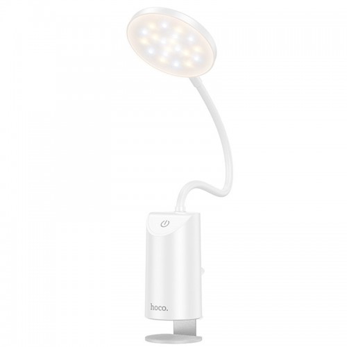 Настольная LED лампа Hoco HX10 Clip table lamp (1200mAh)