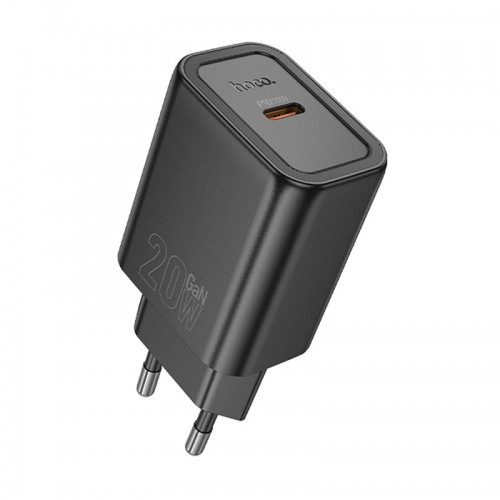 СЗУ Hoco N60 Gentle PD20W (1USB-C) + кабель Type-C to Type-C