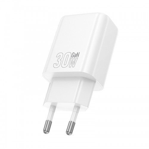 СЗУ Hoco N63 Gentle PD30W+QC3.0 (1USB-A/1C) + кабель Type-C to Lightning