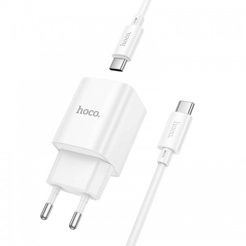 МЗП Hoco C149A Charm PD30W+QC3.0 (1USB-A/1C) + кабель Type-C to Type-C