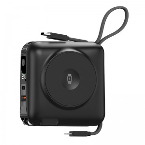 Портативное ЗУ Power Bank WIWU Wi-P051 6 in 1 PD45W с БЗУ 15000 mAh