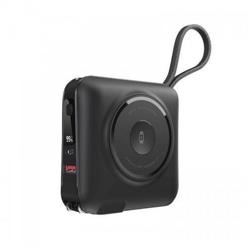 Портативное ЗУ Power Bank WIWU Wi-P051 6 in 1 PD45W с БЗУ 15000 mAh