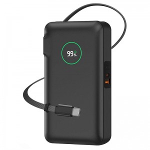 Портативний ЗП Power Bank WIWU Wi-P049 PD20W with cable 10000 mAh